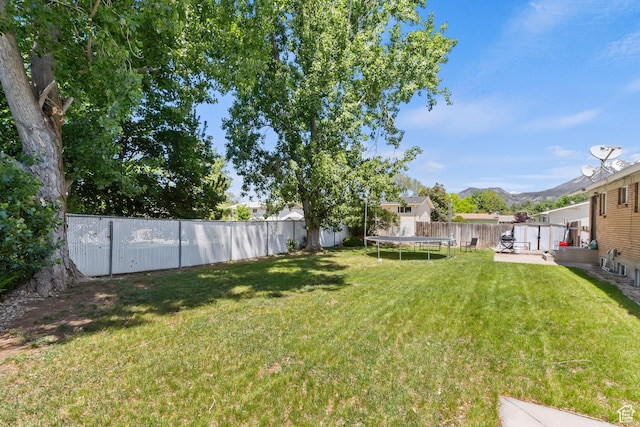 285 N 300 W, Orem, UT 84057 - view of yard with a trampoline and a mountain view
