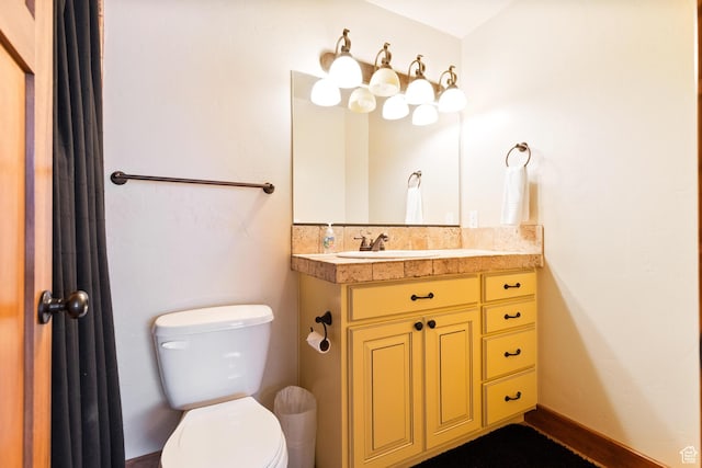 2029 S Cottage Ln, Garden City, UT 84028 - bathroom with vanity and toilet