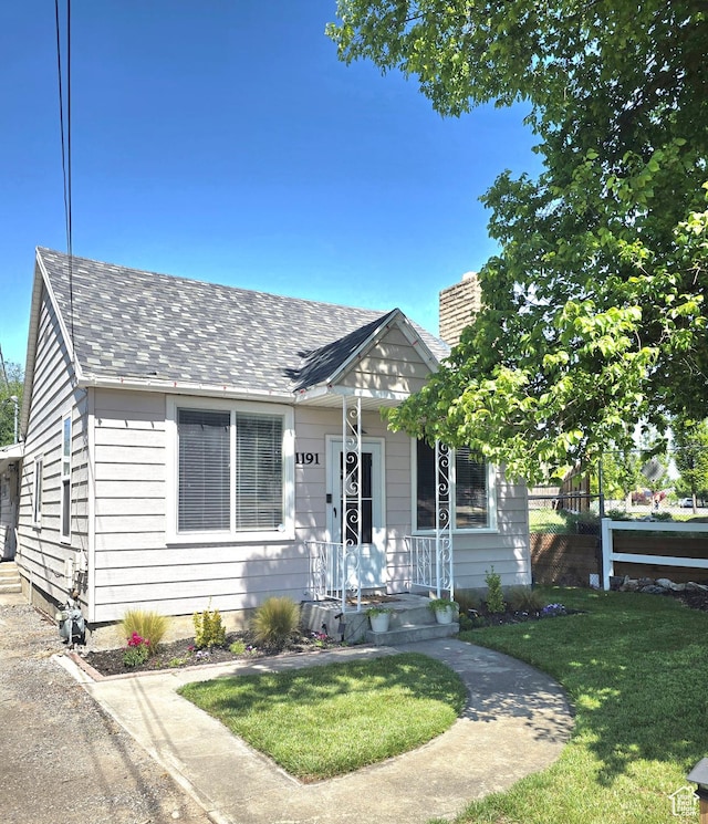 1191 N Geneva Rd, Provo, UT 84601 - bungalow-style home with a chimney and a shingled roof