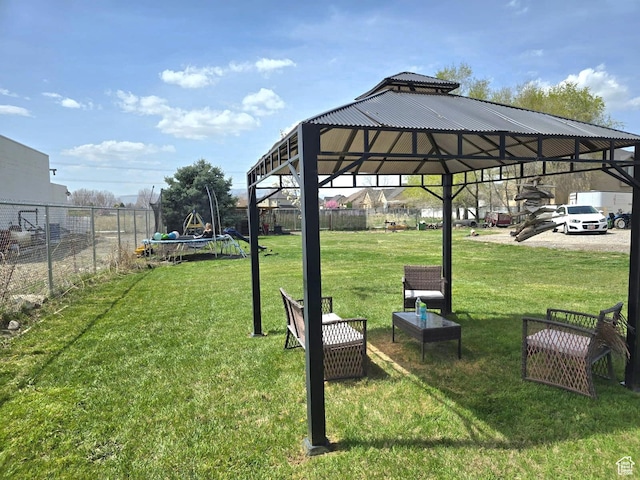 1191 N Geneva Rd, Provo, UT 84601 - view of yard featuring a gazebo