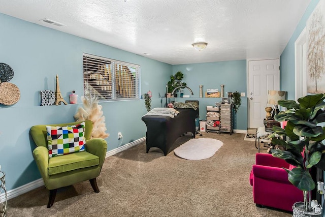 3631 W 7910 S, West Jordan, UT 84088 - carpeted home office with a textured ceiling and baseboards