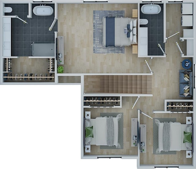 5452 N Orville St Unit 411, Eagle Mountain, UT 84005 - floor plan / room layout