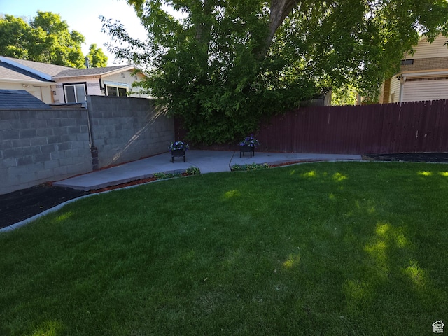 1549 W Marty Cir W, West Jordan, UT 84084 - view of yard featuring a patio area