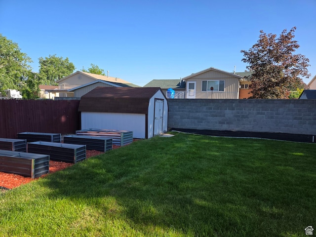 1549 W Marty Cir W, West Jordan, UT 84084 - view of yard with a vegetable garden