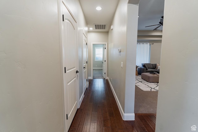 3288 W 2570 S, Hurricane, UT 84737 - corridor featuring dark wood finished floors and baseboards