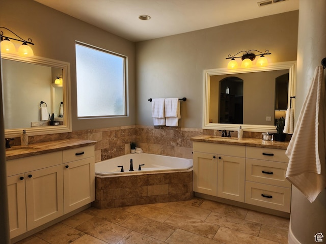 3288 W 2570 S, Hurricane, UT 84737 - full bath with two vanities and a bath