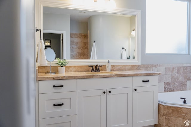 3288 W 2570 S, Hurricane, UT 84737 - full bathroom with vanity and a garden tub