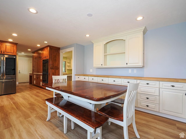 919 E 13800 S, Draper, UT 84020 - dining area featuring light wood finished floors and recessed lighting