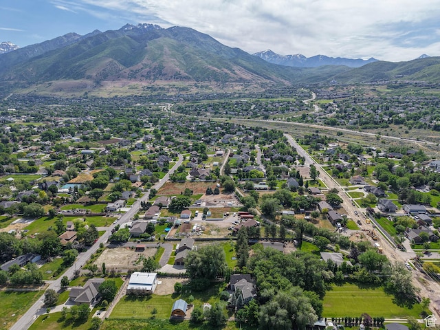 919 E 13800 S, Draper, UT 84020 - aerial view of property and surrounding area featuring a mountainous background