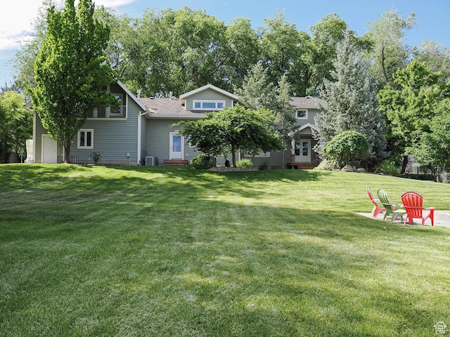919 E 13800 S, Draper, UT 84020 - view of grassy yard with central air condition unit