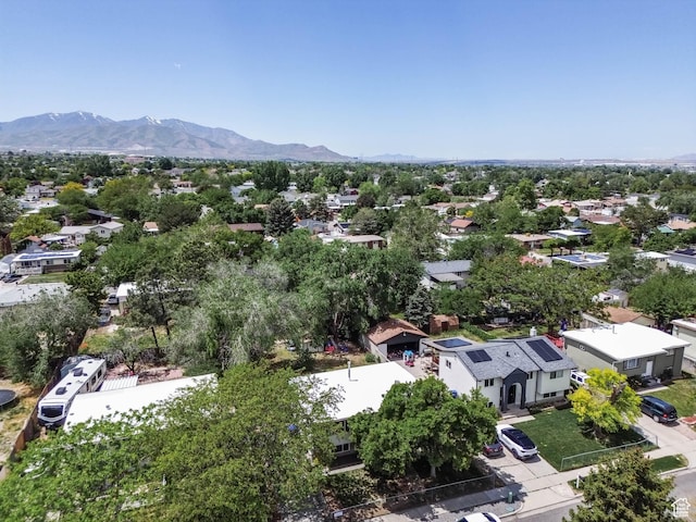 4206 S Whipoorwhil St W, West Valley City, UT 84120 - aerial view of residential area featuring a mountain backdrop