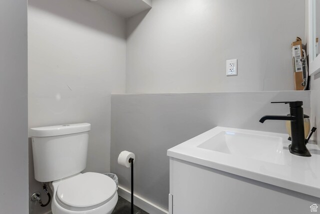 4206 S Whipoorwhil St W, West Valley City, UT 84120 - bathroom with vanity and toilet
