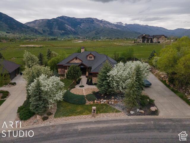 3575 N Foothill Ln, Eden, UT 84310 - view of mountain backdrop