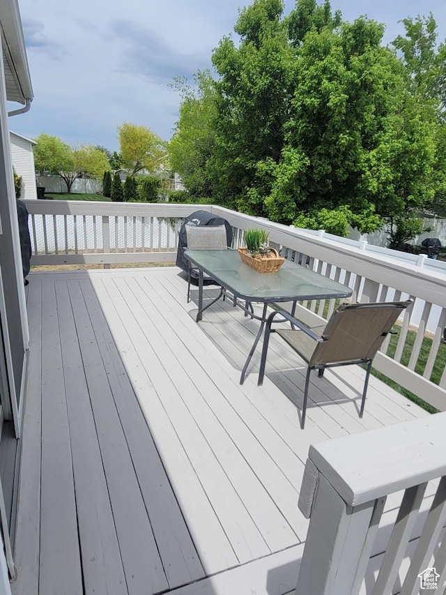 2981 S Pika Dr, West Valley City, UT 84128 - view of wooden terrace