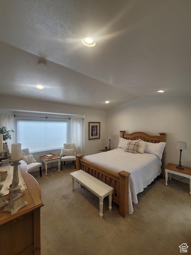 2981 S Pika Dr, West Valley City, UT 84128 - bedroom with light carpet and recessed lighting