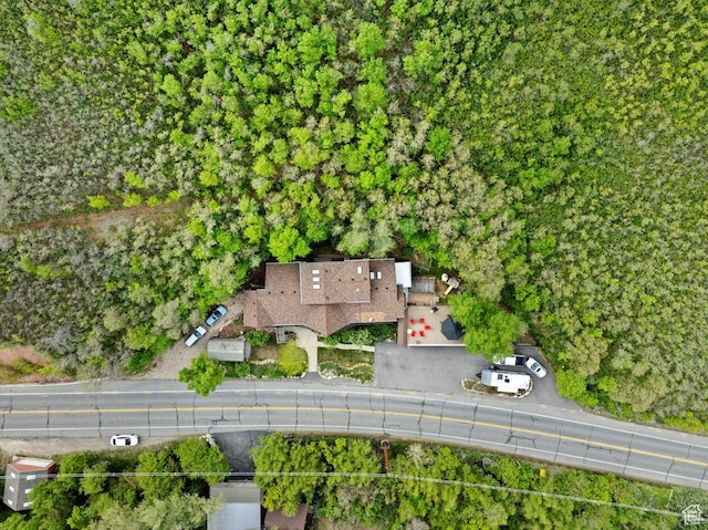 5548 E Emigration Canyon Rd E, Salt Lake City, UT 84108 - view from above of property