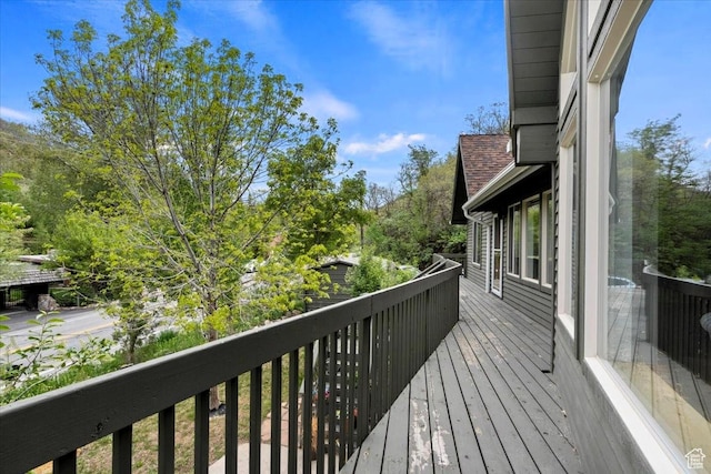 5548 E Emigration Canyon Rd E, Salt Lake City, UT 84108 - view of deck