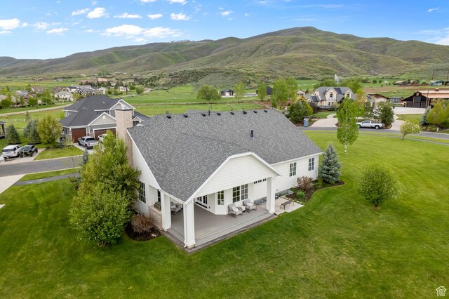 567 W Cascade Meadows Loop S, Midway, UT 84049 - aerial perspective of suburban area featuring a mountainous background