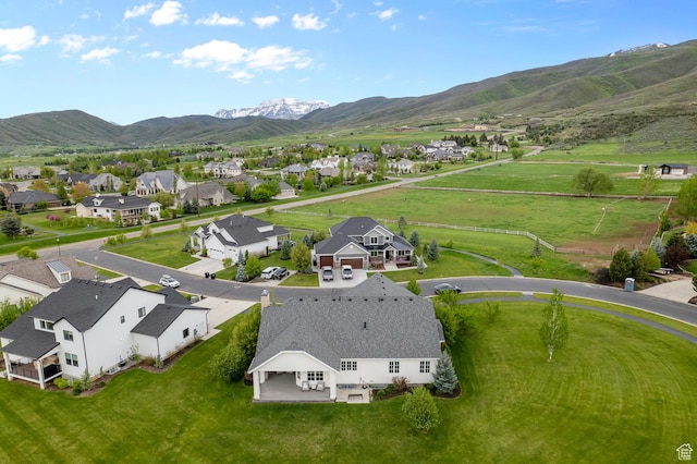 567 W Cascade Meadows Loop S, Midway, UT 84049 - aerial view of residential area with a mountainous background