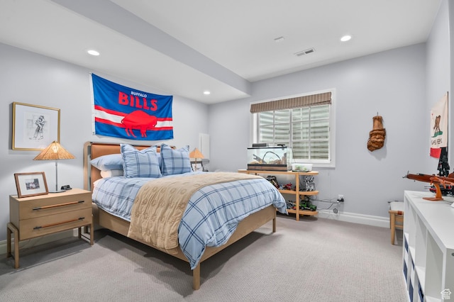 567 W Cascade Meadows Loop S, Midway, UT 84049 - carpeted bedroom with baseboards and recessed lighting