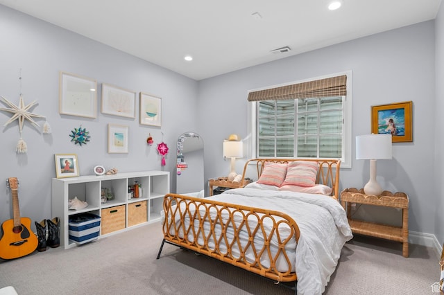 567 W Cascade Meadows Loop S, Midway, UT 84049 - bedroom featuring carpet, recessed lighting, and baseboards