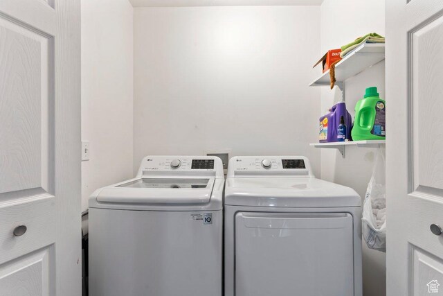 2856 W 3965 S Unit 78, West Haven, UT 84401 - laundry room with washer and clothes dryer