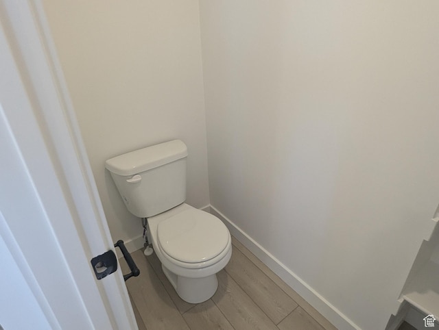 737 N Plainsman Dr Unit 108, Spanish Fork, UT 84660 - bathroom with toilet and wood finished floors