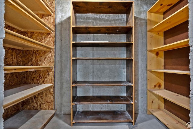 2592 S 50 W, Bountiful, UT 84010 - stairs with unfinished concrete flooring