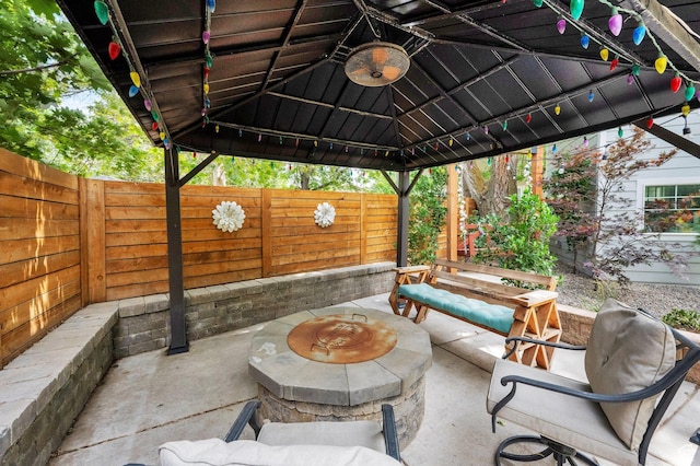 2553 W Evening Dove Cir S, West Valley City, UT 84119 - fenced backyard with a patio area and a gazebo