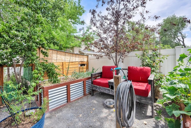 2553 W Evening Dove Cir S, West Valley City, UT 84119 - fenced backyard with an outdoor hangout area