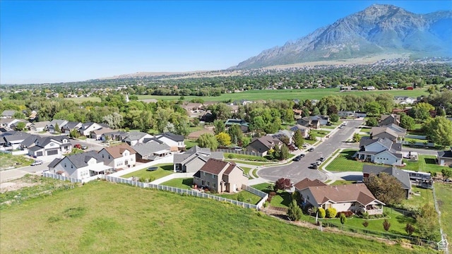 2007 N 850 E, North Ogden, UT 84414 - aerial view of residential area featuring a mountainous background