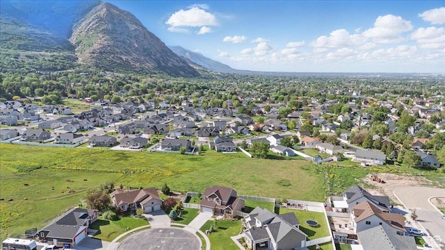 2007 N 850 E, North Ogden, UT 84414 - aerial view of property's location featuring nearby suburban area and a mountainous background