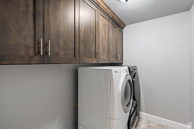 2007 N 850 E, North Ogden, UT 84414 - washroom with washing machine and dryer, cabinet space, and baseboards