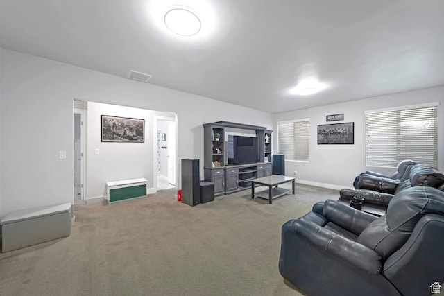 6178 W Sugarcane Dr, South Jordan, UT 84009 - carpeted living room with baseboards and healthy amount of natural light