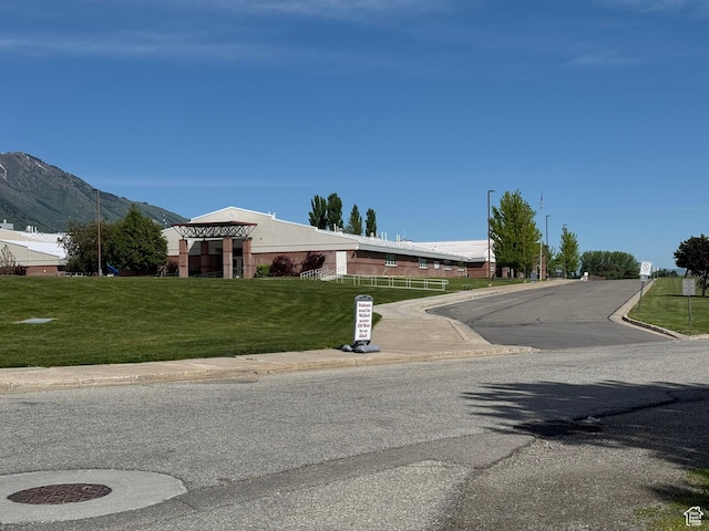 170 W 500 N, Wellsville, UT 84339 - view of front of house featuring a mountain view and a front yard