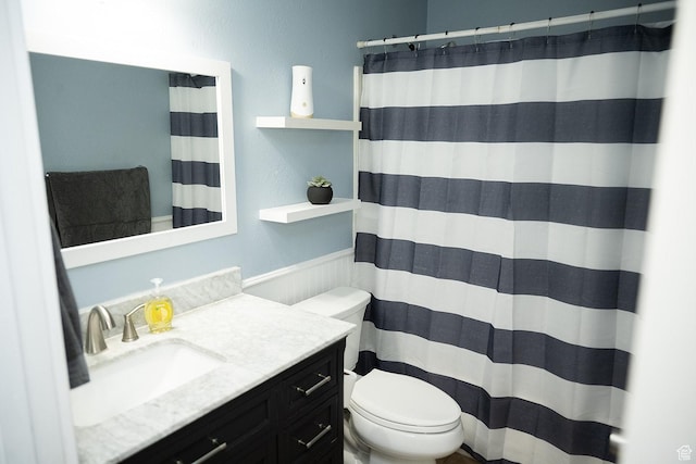 170 W 500 N, Wellsville, UT 84339 - bathroom featuring vanity and a shower with curtain