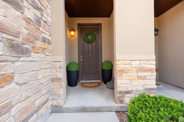 688 N 255 W, Centerville, UT 84014 - view of exterior entry with stone siding and stucco siding