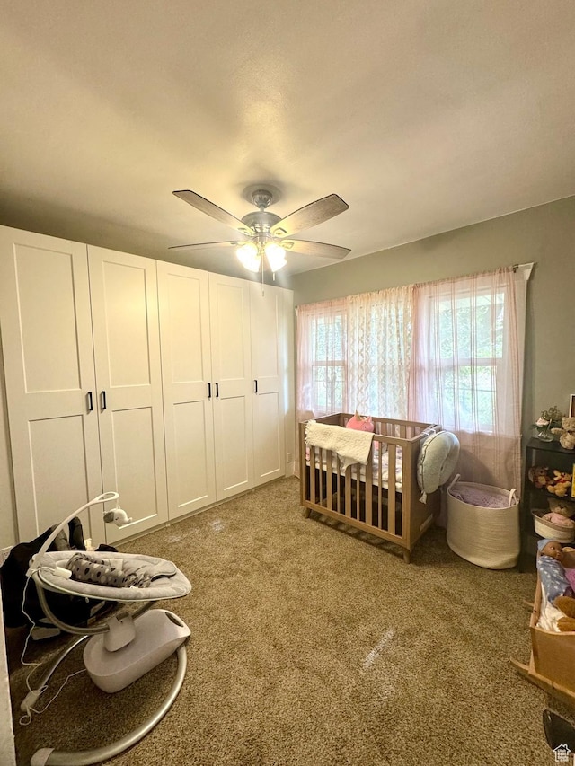 52 W 2000 N, Sunset, UT 84015 - bedroom with carpet floors and ceiling fan