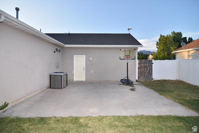 2236 E 1480 S, Spanish Fork, UT 84660 - view of patio with central AC unit and a gate