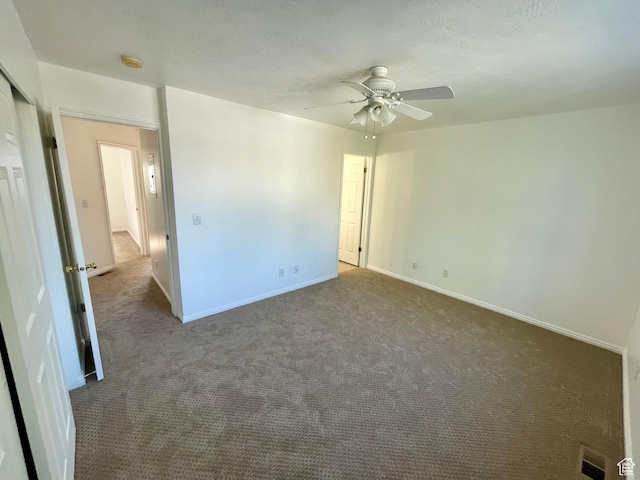 6939 S Florentine Way, West Jordan, UT 84084 - empty room featuring carpet floors, a ceiling fan, and a smoke detector
