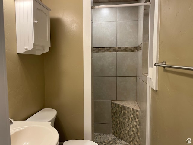 4380 S Perigrine Way, West Valley City, UT 84120 - full bath with a shower stall, toilet, and a sink