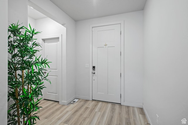2503 N Velvet Moon Dr W Unit 636, Saratoga Springs, UT 84045 - foyer with light wood-style floors and baseboards