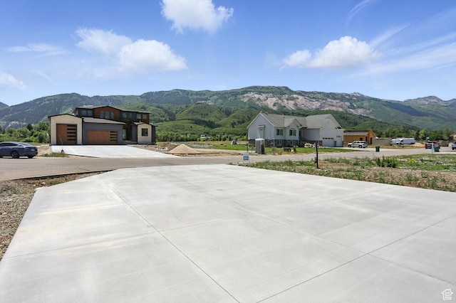 3248 E 5225 N Unit 5, Liberty, UT 84310 - view of concrete driveway featuring a mountain view