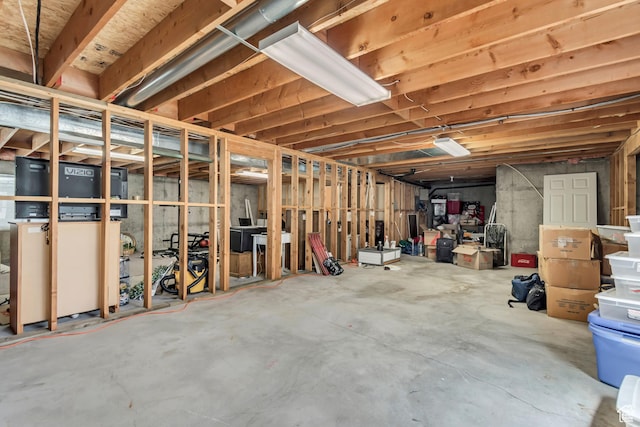 2825 Elk Horn Ln, Cottonwood Heights, UT 84093 - view of unfinished basement