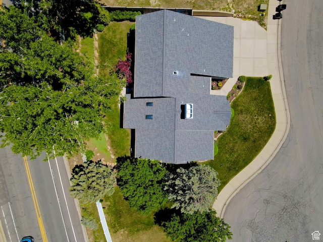 2825 Elk Horn Ln, Cottonwood Heights, UT 84093 - view from above of property