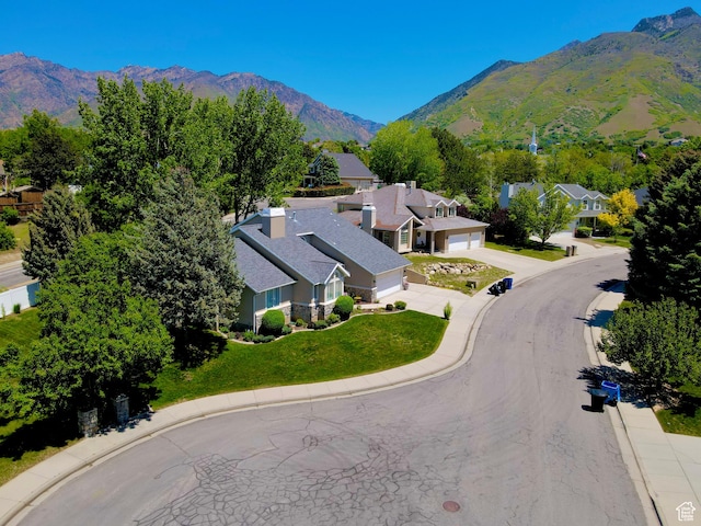 2825 Elk Horn Ln, Cottonwood Heights, UT 84093 - view of mountain background featuring nearby suburban area