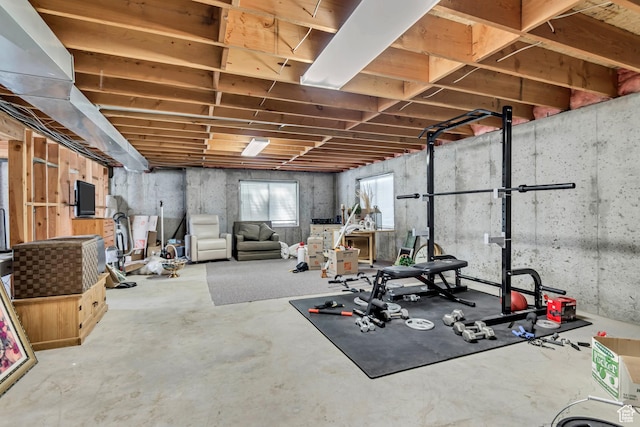 2825 Elk Horn Ln, Cottonwood Heights, UT 84093 - view of workout area