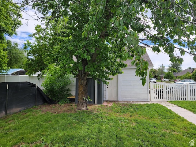 853 E 27th St, Ogden, UT 84403 - view of yard