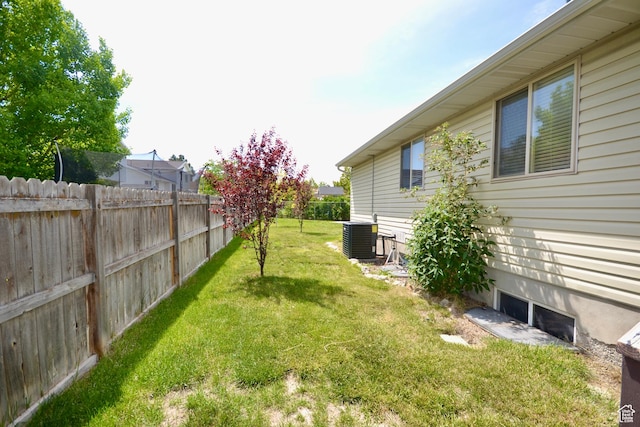 5057 W 6960 S, West Jordan, UT 84081 - view of yard featuring central AC