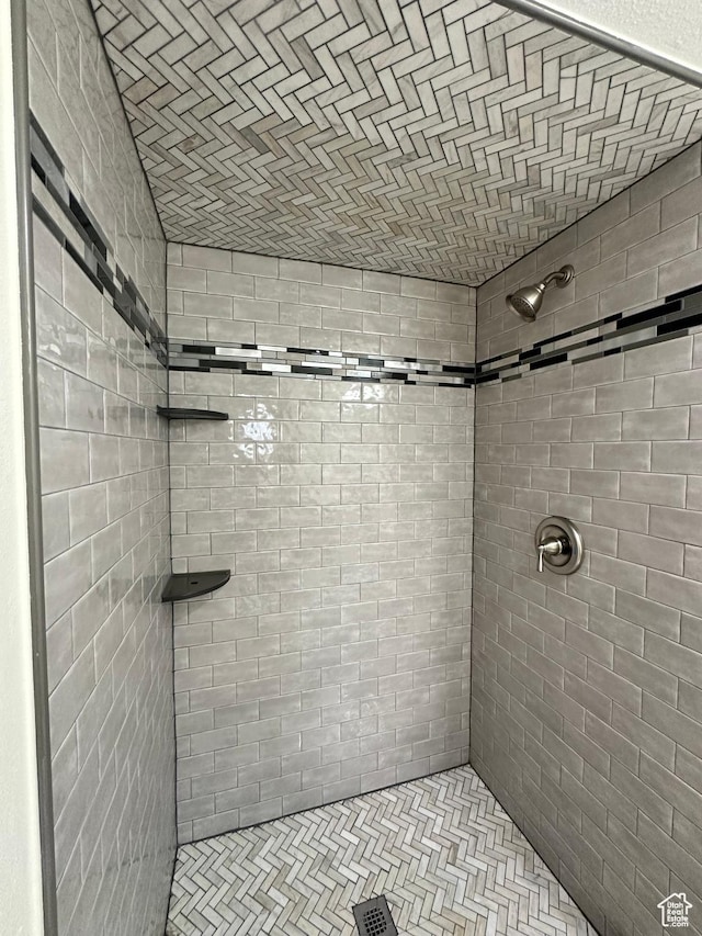 241 N Vine St W Unit 404E, Salt Lake City, UT 84103 - bathroom featuring tiled shower